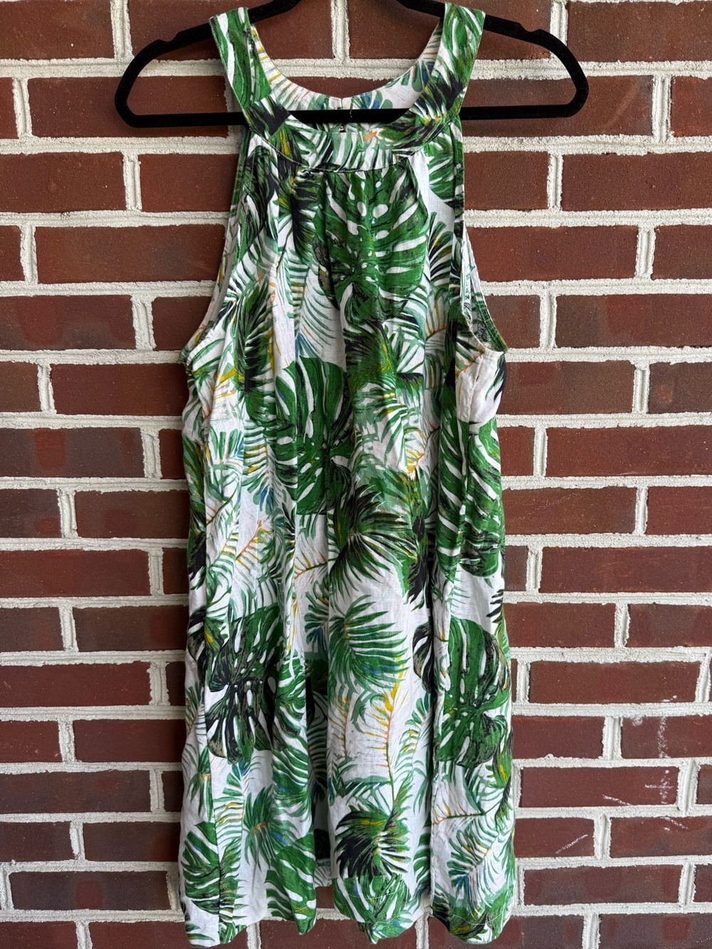 tahari green dress | Dresses | Tahari And White Tropical Leaf Print 0 Linen Style M03839